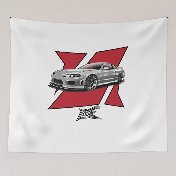Item preview, nissan s15 silvia silver  designed and sold by NaquashM.