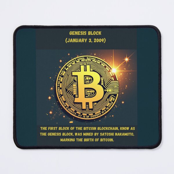 Item preview, Genesis Block - January 3, 2009 designed and sold by PlusUltraClocks.
