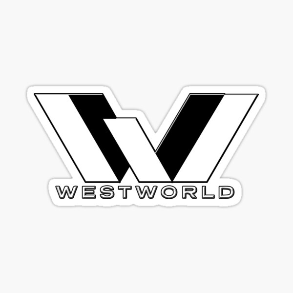 WestWorld Old Logo Sticker