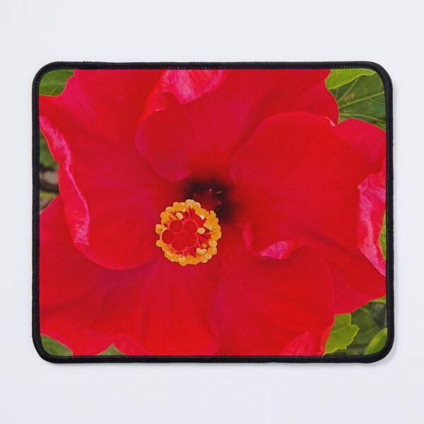 Item preview, red hibiscus designed and sold by Tereza Pilar Art.