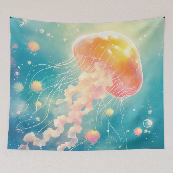 Item preview, Jellyfish Ocean Dance designed and sold by AshiraCreations.