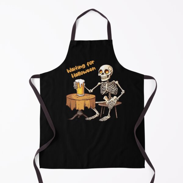 Item preview, Skeleton Waiting For Halloween designed and sold by TeeTemptation.
