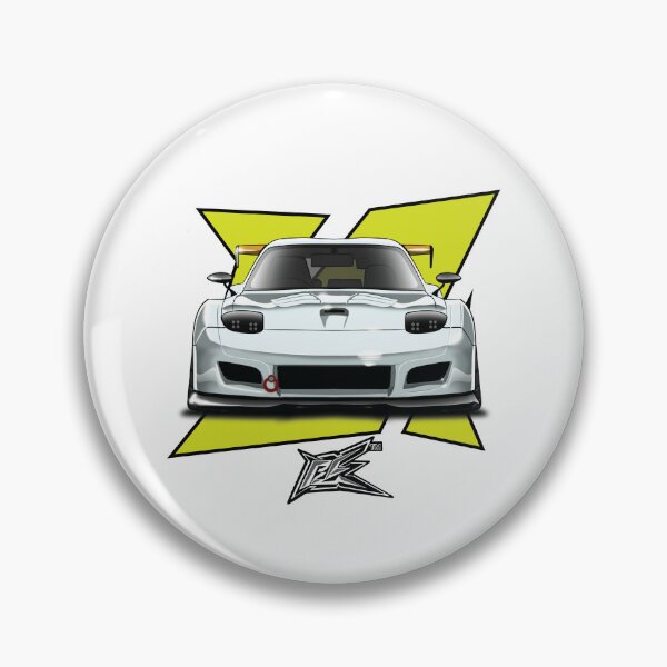 Item preview, rx7 fd3s widebody white   designed and sold by NaquashM.