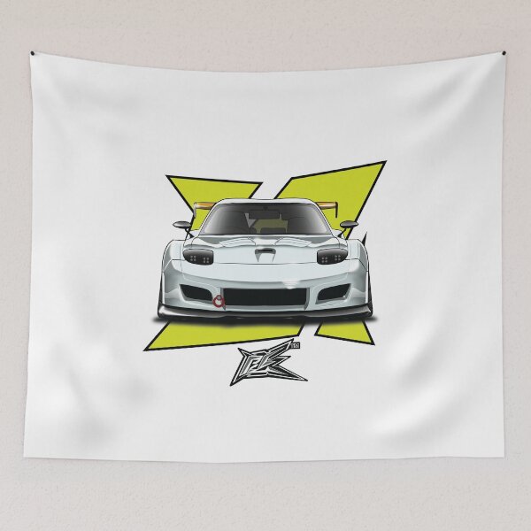 Item preview, rx7 fd3s widebody white   designed and sold by NaquashM.