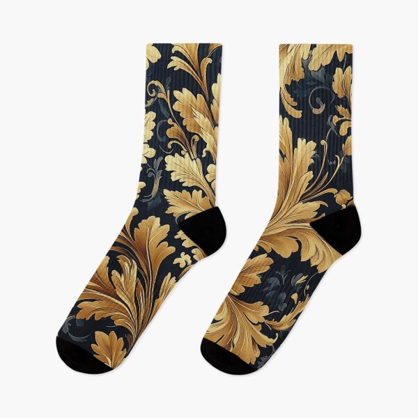 Item preview, Art Nouveau Jugendstil Gold Floral Nature Plant designed and sold by ArtHouseNiklas.