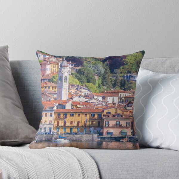 Item preview, Menaggio Lake Como Italy Painterly designed and sold by PhotoArt by Joan Carroll.