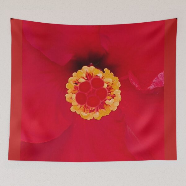 Item preview, red hibisco designed and sold by Tereza Pilar  Art.