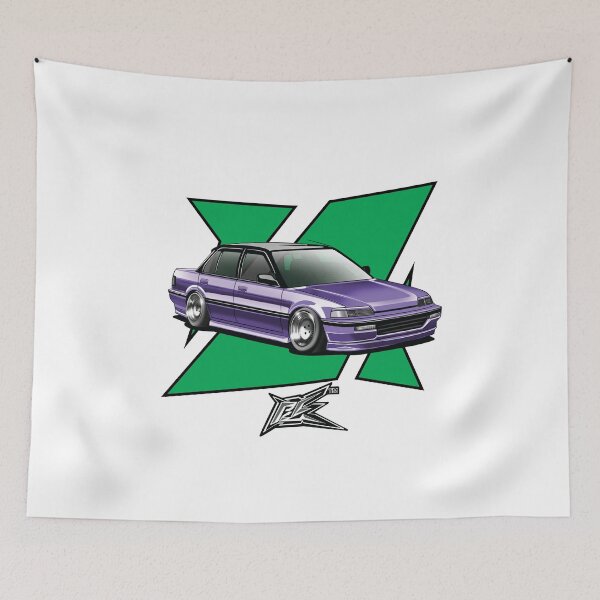 Item preview, civic ef sedan purple  designed and sold by NaquashM.