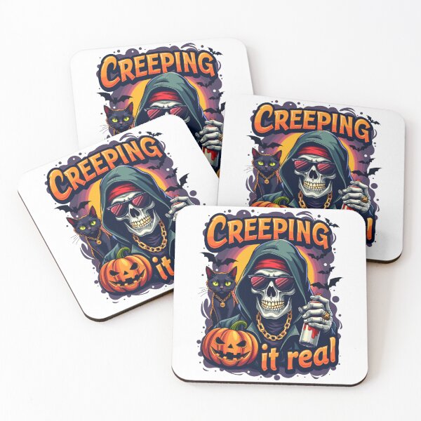 Item preview, Boo to You: Gangster Skull with Attitude - Halloween Street Style Design designed and sold by MimsTees.