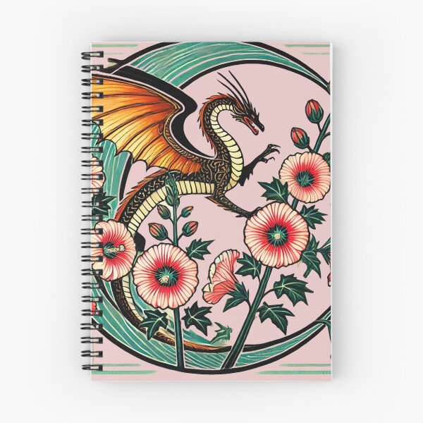 Item preview, Hollyhock Dragon designed and sold by FrictionMaxxing.