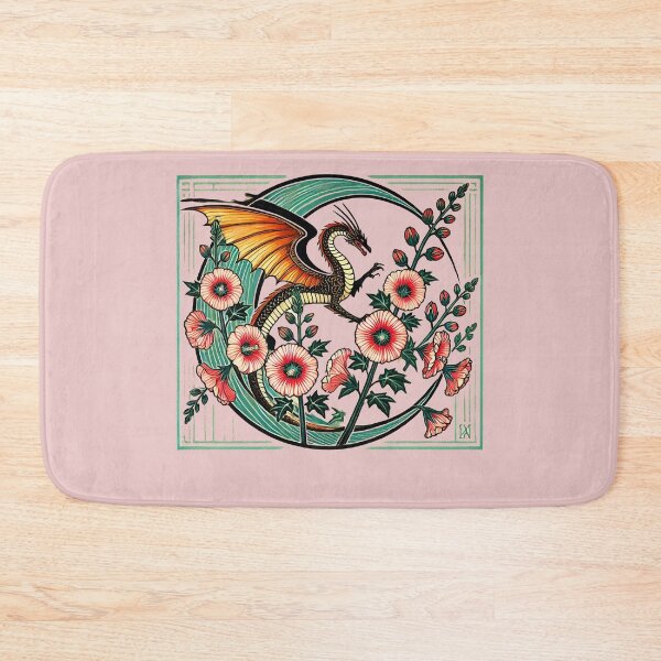 Item preview, Hollyhock Dragon designed and sold by FrictionMaxxing.