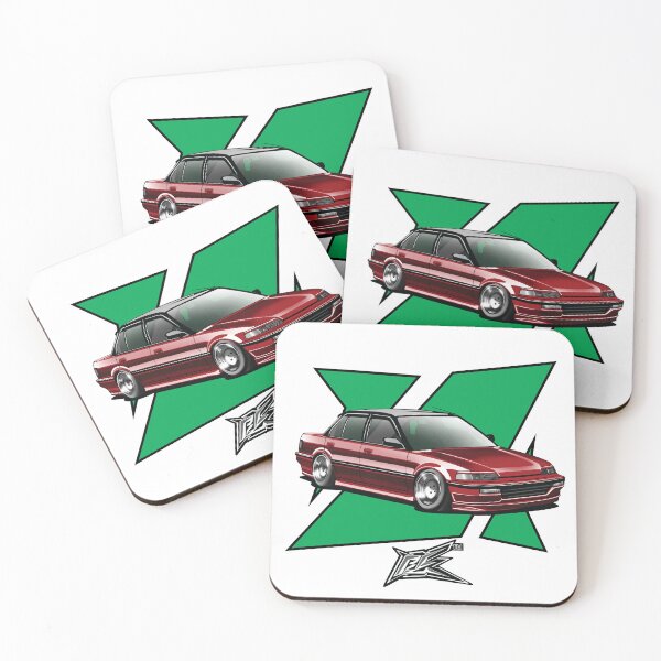 Item preview, civic ef sedan red designed and sold by NaquashM.