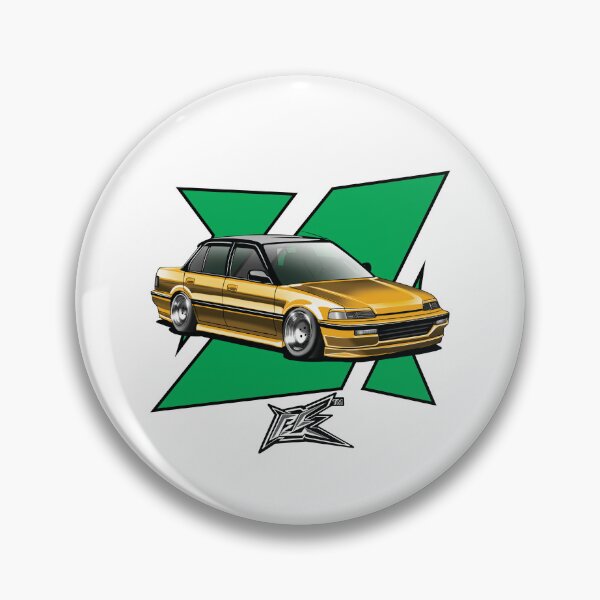 Item preview, civic ef sedan amarillo designed and sold by NaquashM.