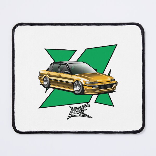 Item preview, civic ef sedan yellow designed and sold by NaquashM.