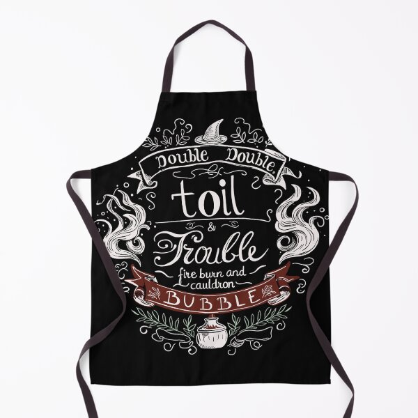 Item preview, Double Double Toil and Trouble Spell Art designed and sold by PaganShop.
