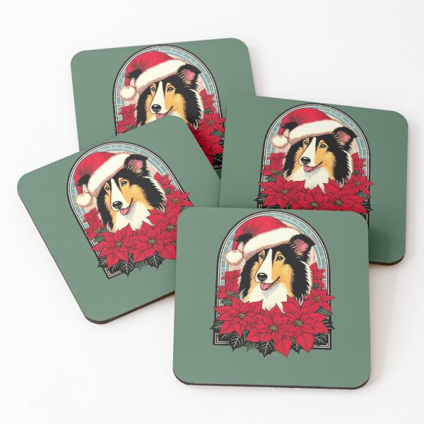 Item preview, Collie de Navidad designed and sold by FrictionMaxxing.