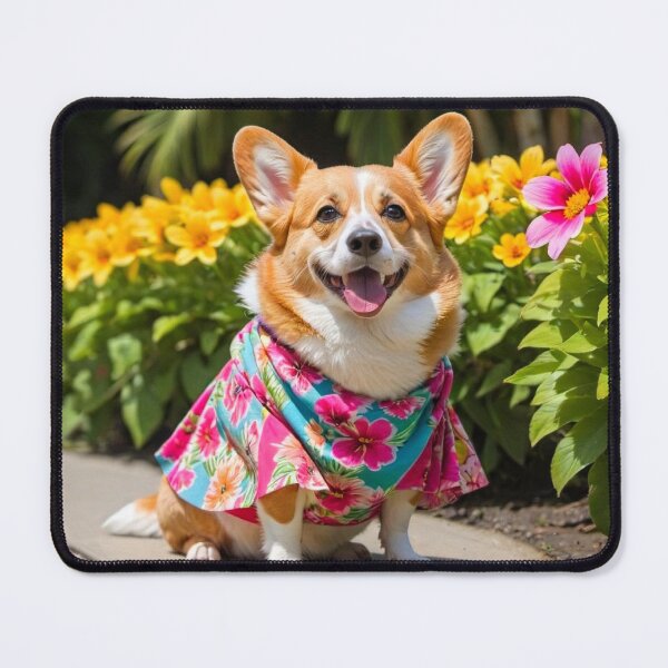 Item preview, Tropical Corgi designed and sold by vernonplatt.