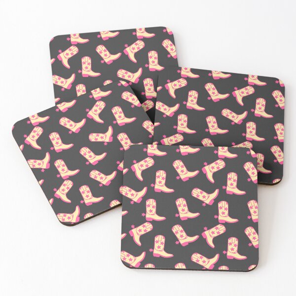 Item preview, Yellow and Pink Cowgirl Boots designed and sold by dottiedigitals.