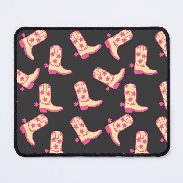 Item preview, Yellow and Pink Cowgirl Boots designed and sold by dottiedigitals.