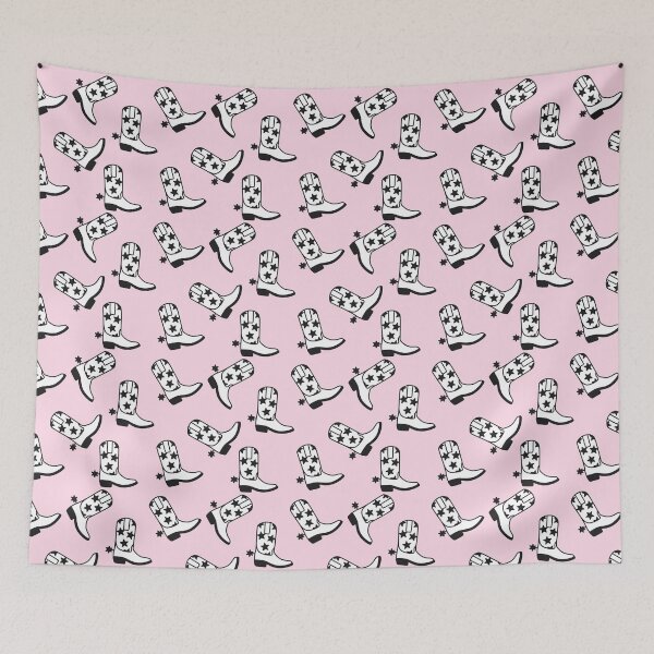 Item preview, Pink Cowgirl Boots designed and sold by dottiedigitals.