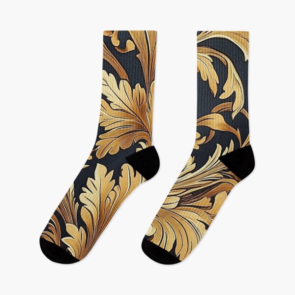 Item preview, Art Nouveau Jugendstil Gold Floral Nature Plant designed and sold by ArtHouseNiklas.