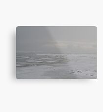 Lake Michigan Ice Metal Print