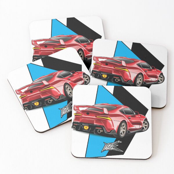 Item preview, toyota gr supra a90 red  designed and sold by NaquashM.