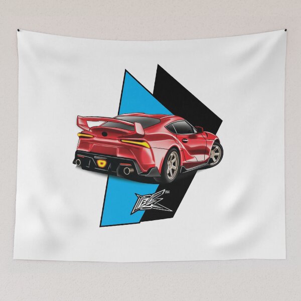 Item preview, toyota gr supra a90 red  designed and sold by NaquashM.