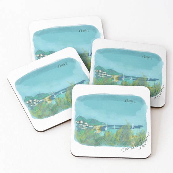 Item preview, Ibiza Postcard  designed and sold by Kikabreu.