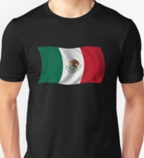 Waving Flag of Mexico Unisex T-Shirt