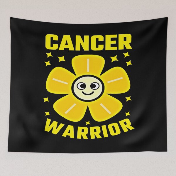 Item preview, Cancer Warrior - Yellow Flower Cancer Awareness  designed and sold by Sunserize Designs.