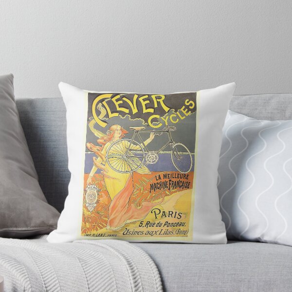 Item preview, Vintage Clever Cycles advertisment designed and sold by IanBakerToons.