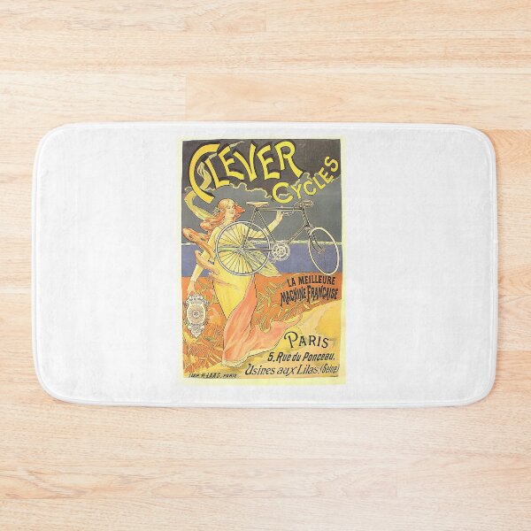 Item preview, Vintage Clever Cycles advertisment designed and sold by IanBakerToons.