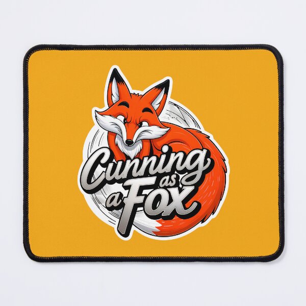 Item preview, Cunning As A Fox Funny Quote designed and sold by TheArtOfPat.