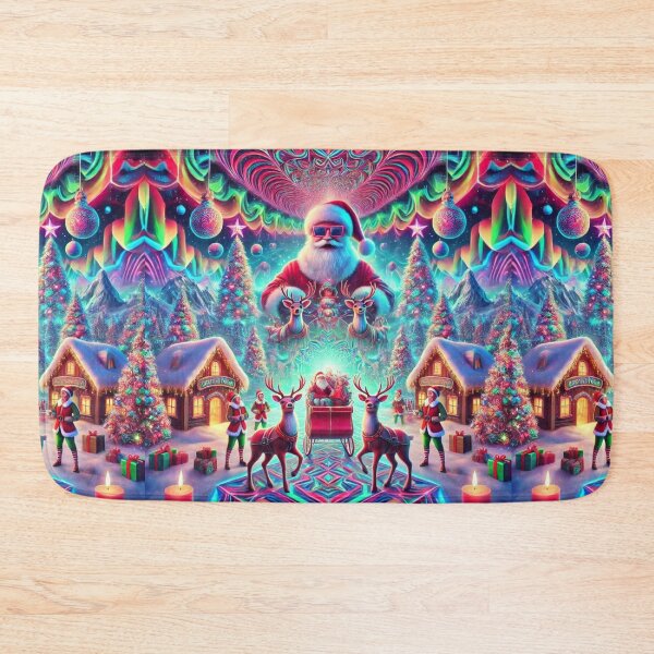 Item preview, Enchanting North Pole Christmas Wonderland: Rudolph, Mrs. Claus, and Elves in a Dazzling Holiday Spectacle designed and sold by Meta2Physical.