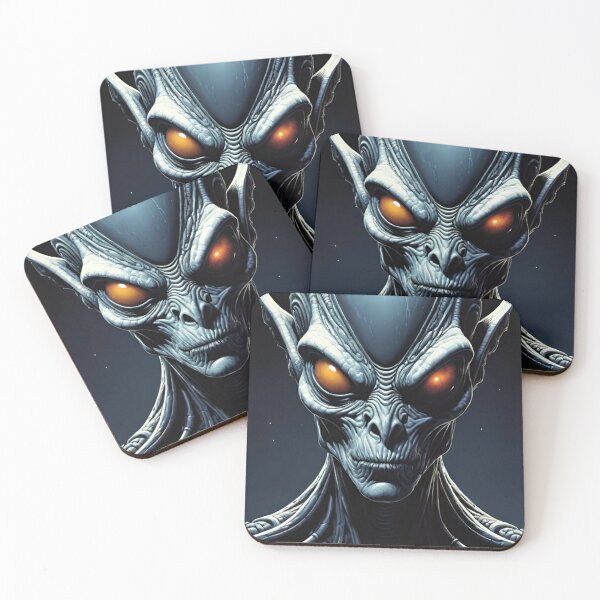 Item preview, alien, Martian, UFO designed and sold by DonnaBlankaArt.