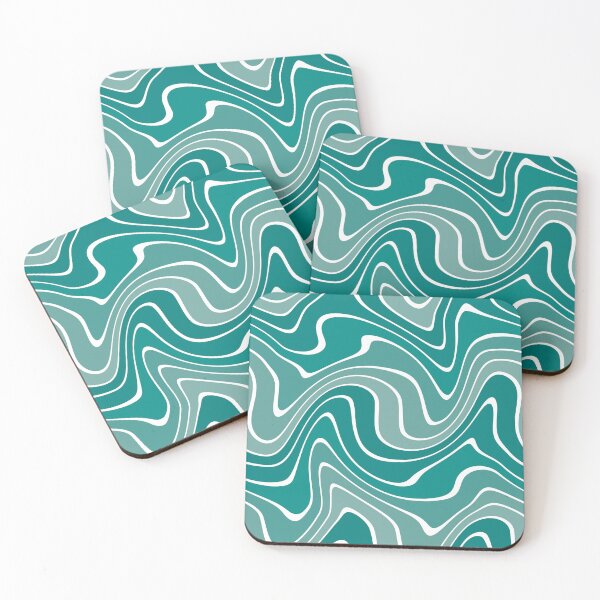 Item preview, Waves Turquoise designed and sold by UVAART.