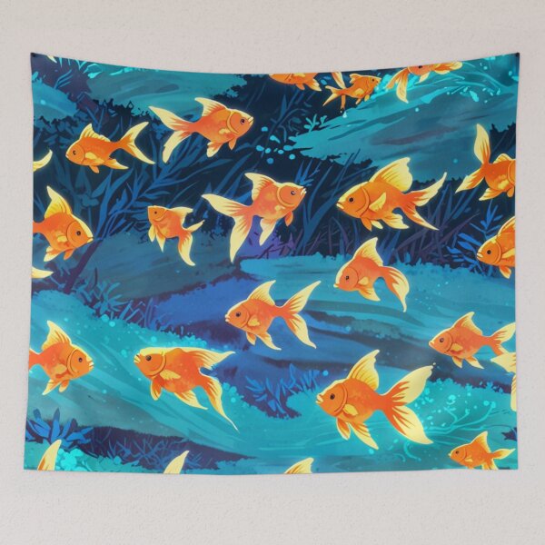 Item preview, golden fish  designed and sold by juthamas8426.