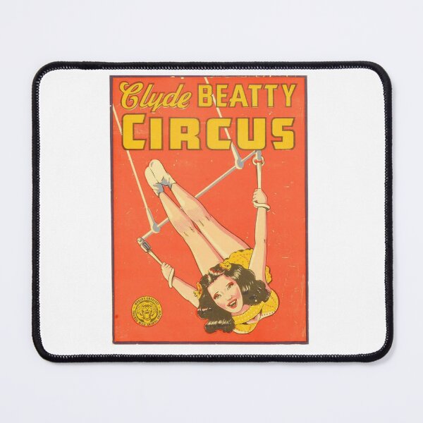Item preview, Vintage Clyde Beatty Circus poster designed and sold by IanBakerToons.
