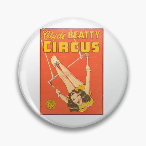 Item preview, Vintage Clyde Beatty Circus poster designed and sold by IanBakerToons.