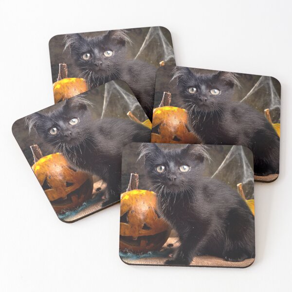 Item preview, Spooky Kitten Pumpkin designed and sold by CharlieMakes.