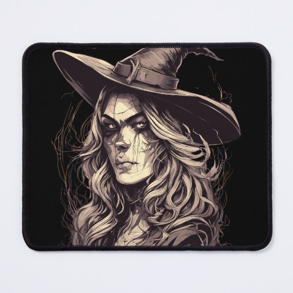 Item preview, Dark Enchantress Halloween Witch Art designed and sold by Quirky Shirts.