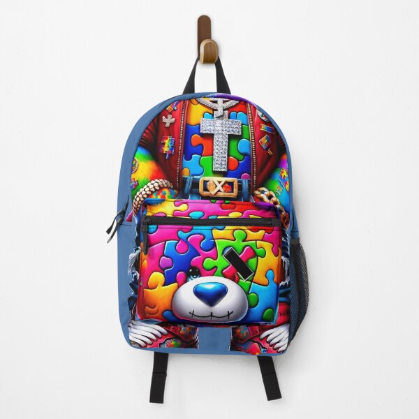 Item preview, Neon Chill Autistic Teddy Bear designed and sold by BSFT.