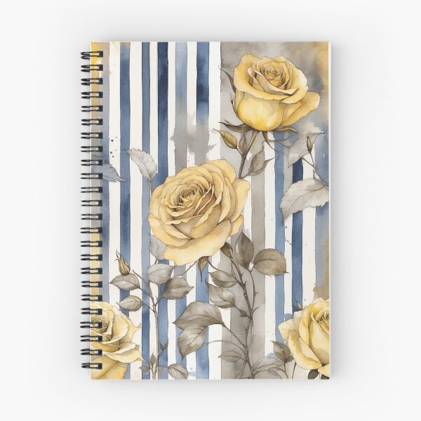 Item preview, Stripy Yellow Roses designed and sold by FlowerMeFlorals.