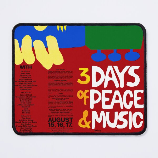 Item preview, Vintage Woodstock poster designed and sold by colliophoto.