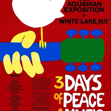 Artwork thumbnail, Vintage Woodstock poster by colliophoto