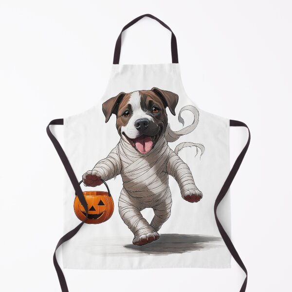 Item preview, Mummy's Happy Trick-or-Treat Pitbull designed and sold by tramstraffic.