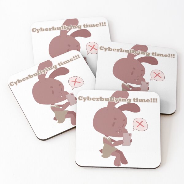 Item preview, Cyberbullying time bunny designed and sold by BlobShop5.