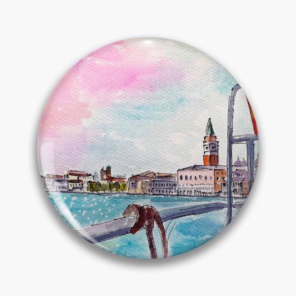 Item preview, Arriving by Boat at the Serenissima Venice Saint Mark with Flag designed and sold by artshop77.