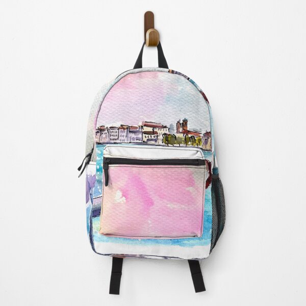 Item preview, Arriving by Boat at the Serenissima Venice Saint Mark with Flag designed and sold by artshop77.
